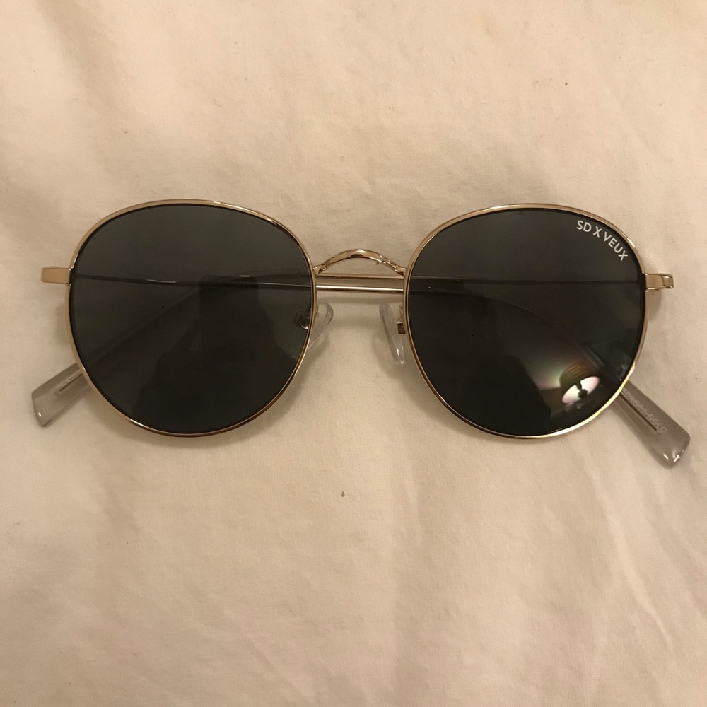 White fox sunglasses - never worn